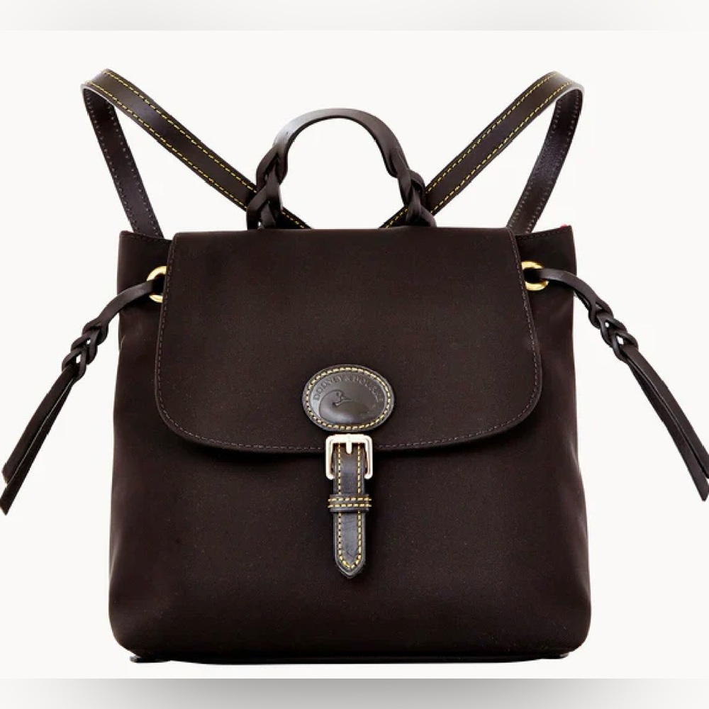 Nylon Backpack Purse - Women